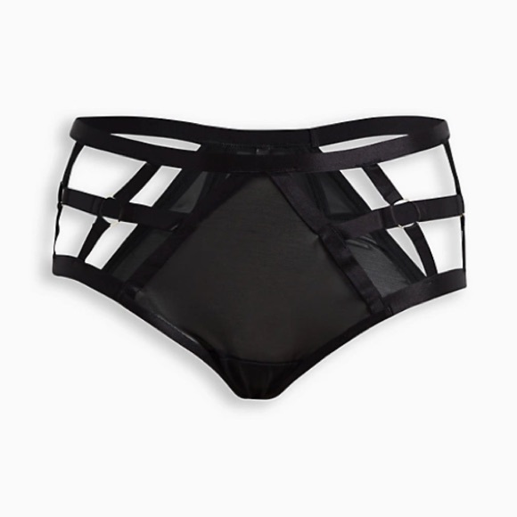 TORRID NWT CUT OUT STRAPPY LONGLINE BRA & PANTY - Picture 7 of 9